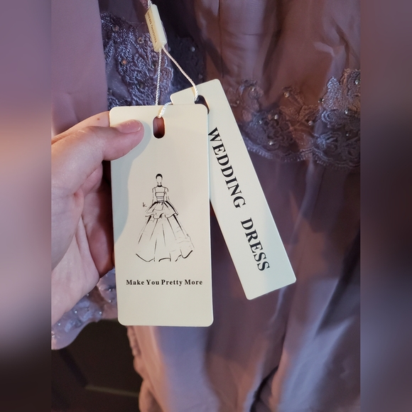 Mother of The Bride Pants Suits for Wedding Chiffon Formal Gown - Picture 6 of 8